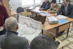 Встреча со старожилами поселка. Центральная библиотека. п. Хандыга. 2 апреля 2018 г.